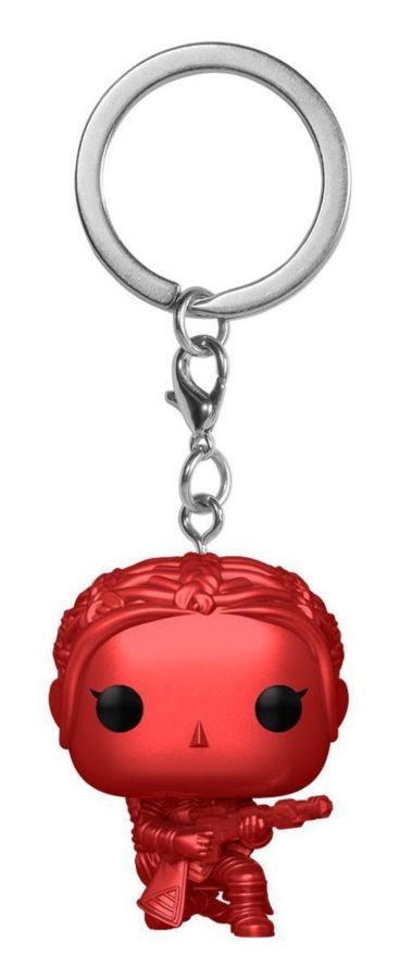 Star Wars: The Mandalorian - Fennec Shand Red (US Exclusive) Pocket Pop! Keychain