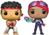 Street Fighter x Fortnite - Ryu & Brite Bomber (US Exclusive) Pop! Vinyl Figure 2 Pack