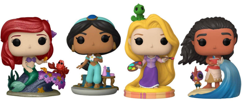 Disney Princess - Ultimate Princess Glow (US Exclusive) Pop! Vinyl Figure 4 Pack