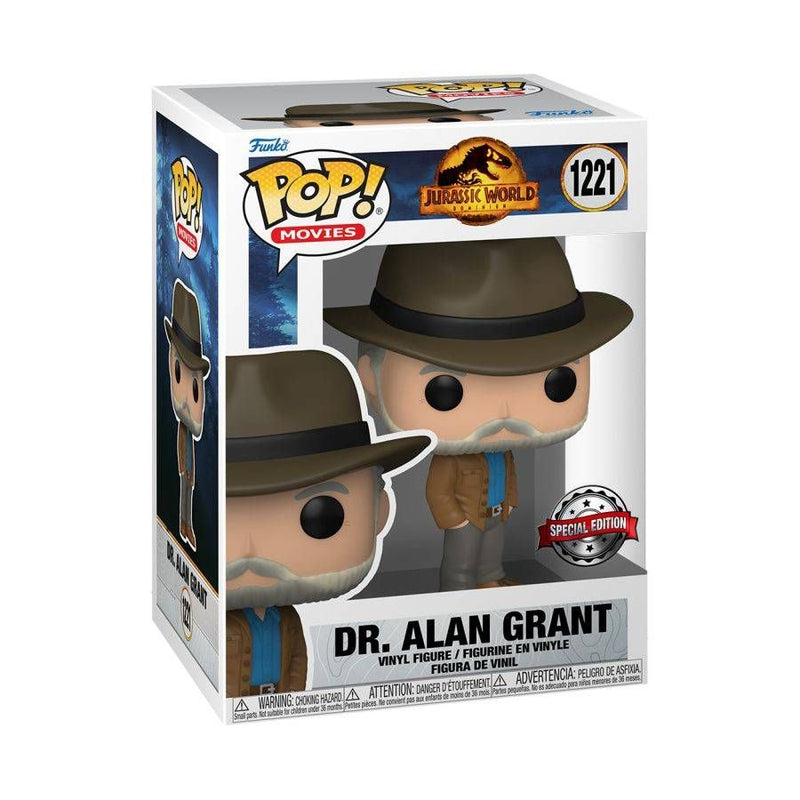 Jurassic World 3: Dominion - Alan Grant (US Exclusive) Pop! Vinyl Figure