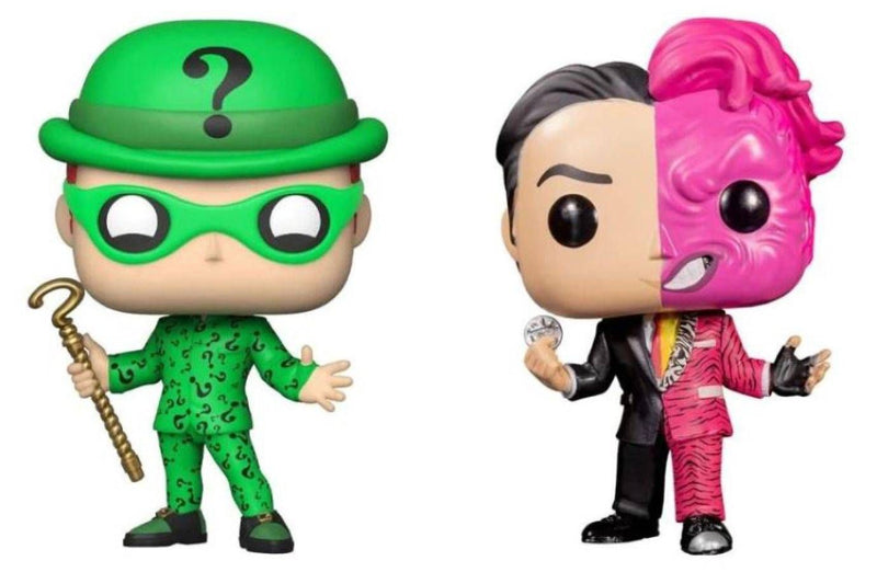 Batman Forever - Two-Face & Riddler Glow (US Exclusive) Pop! Vinyl Figure 2 Pack
