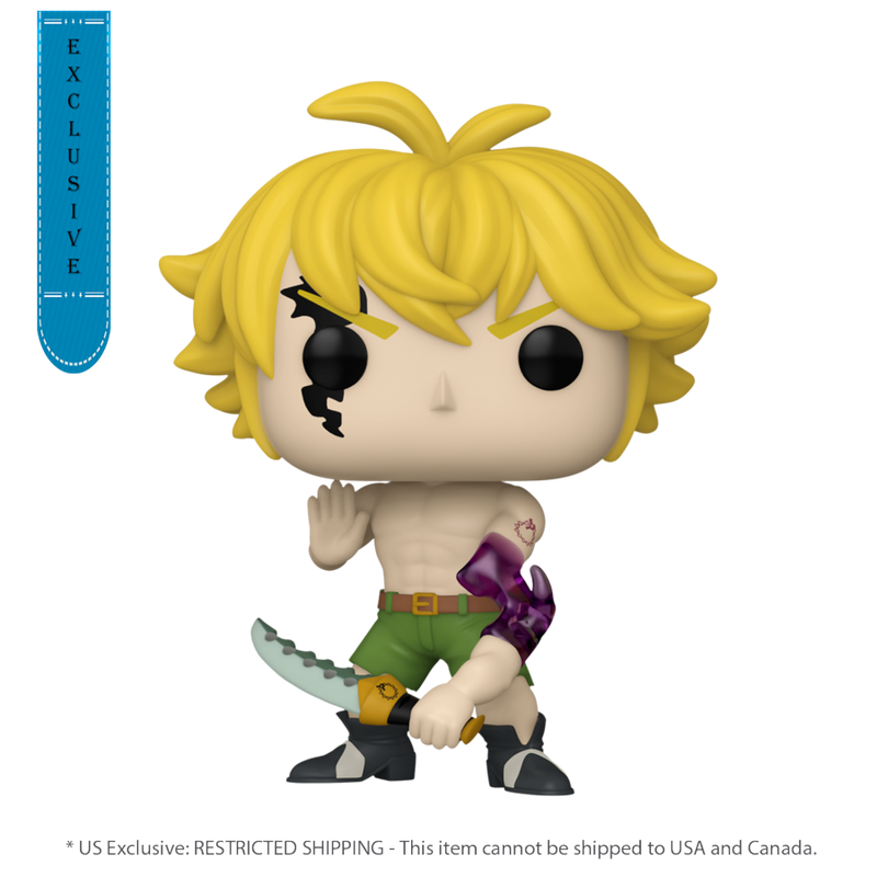 Seven Deadly Sins - Meliodas Demon Mode (US Exclusive) Chance of Chase Pop! Vinyl Figure