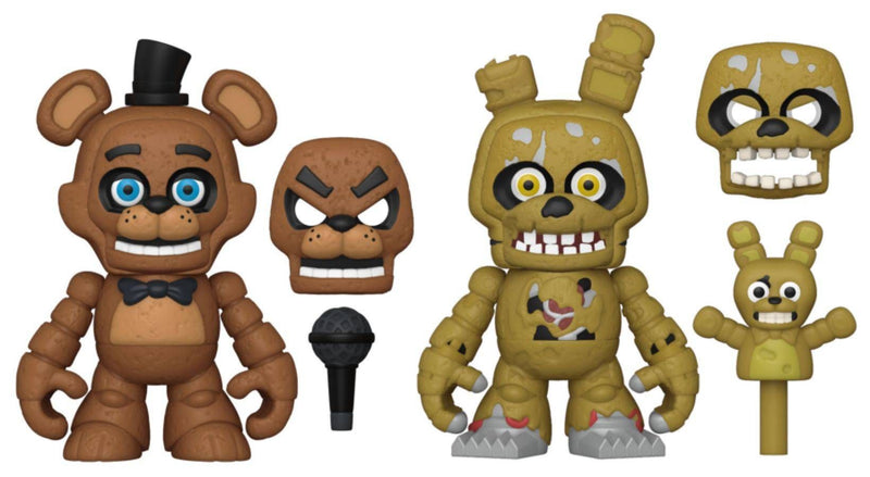 Five Nights at Freddy's - Freddy & Springtrap Snaps! 2 Pack