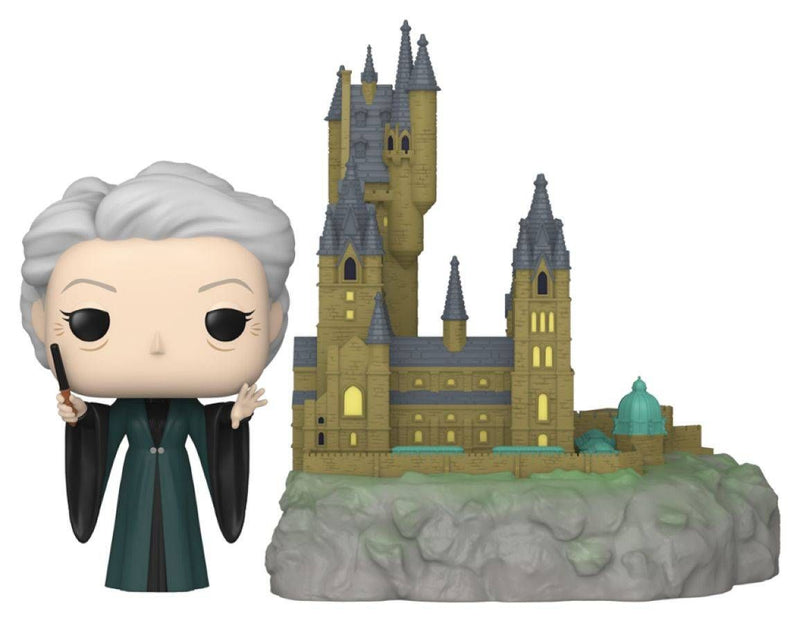 Harry Potter - Minerva McGonagall with Hogwarts Chamber of Secrets 20th Anniversary Pop! Town