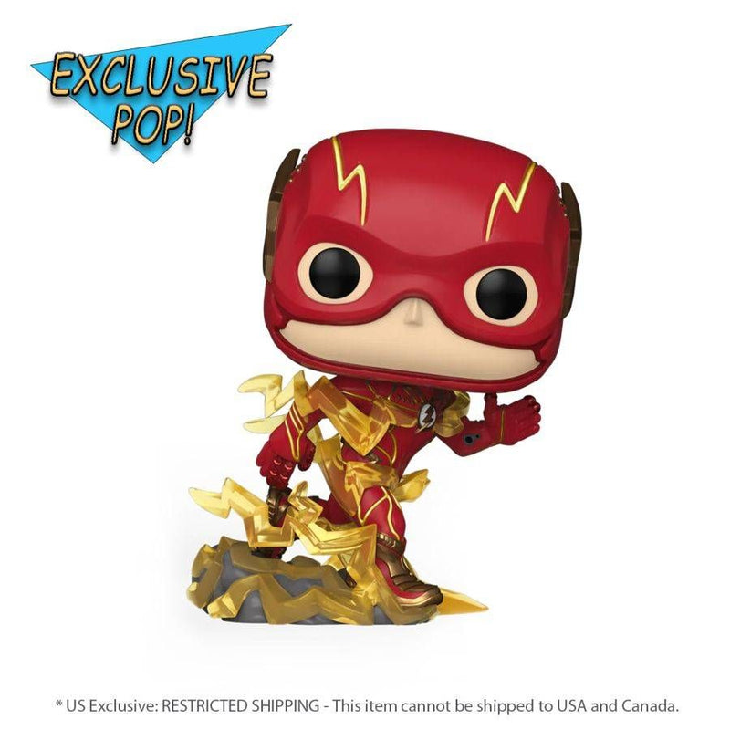The Flash (2023) - The Flash (US Exclusive) Glow Pop! Vinyl Figure