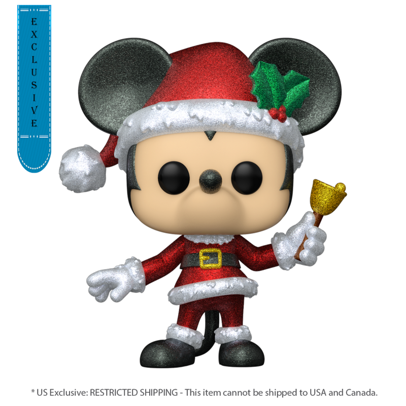 Disney - Mickey Holiday Diamond Glitter (US Exclusive) Pop! Vinyl Figure