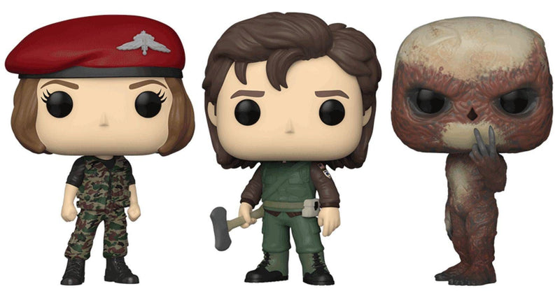 Stranger Things - Steve, Robin and Vecna Vinyl Figure 3 Pack