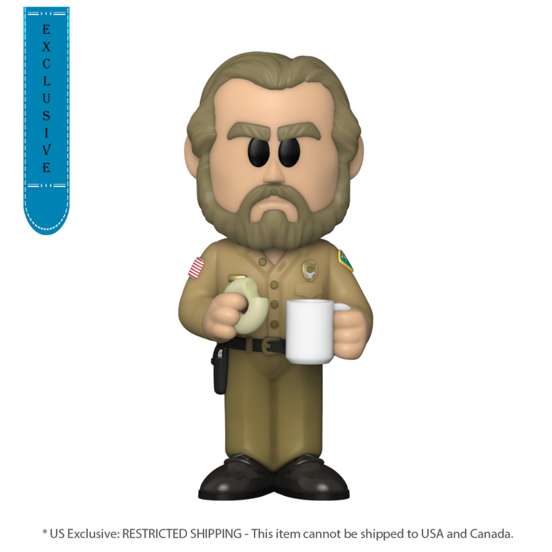 Stranger Things - Hopper US Exclusive (Chance of Chase) Vinyl Soda Figure