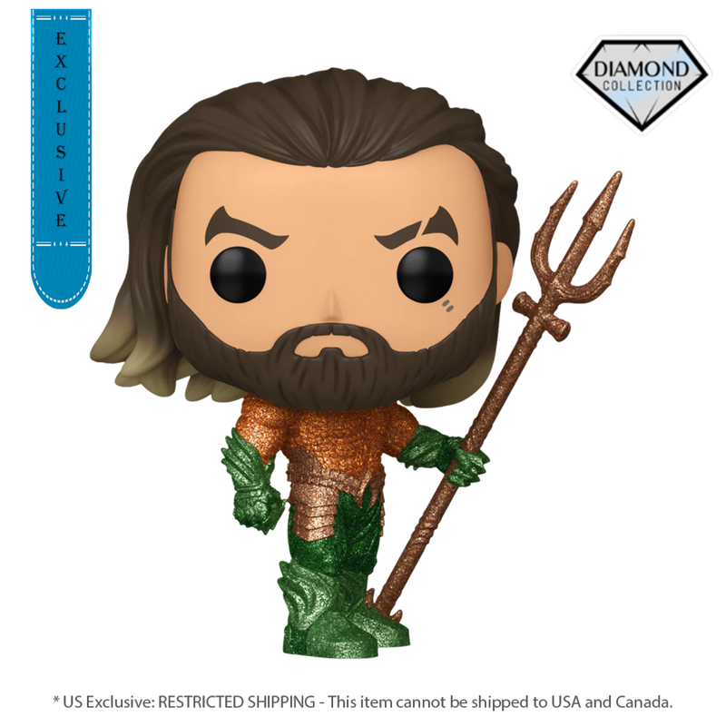Aquaman and the Lost Kingdom - Aquaman (US Exclusive) Diamond Glitter Pop! Vinyl Figure
