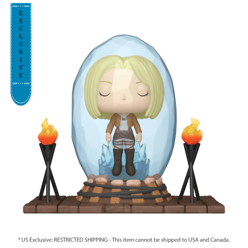 Attack on Titan - Annie in Crystal (US Exclusive) Pop! Deluxe Figure