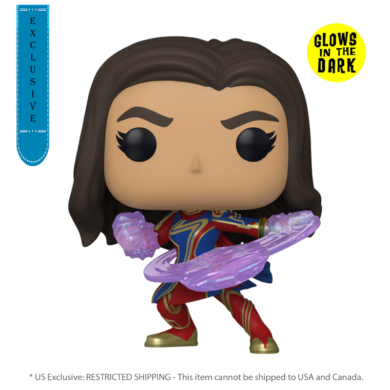 The Marvels (2023) - Ms. Marvel (US Exclusive) Glow Pop! Vinyl Figure