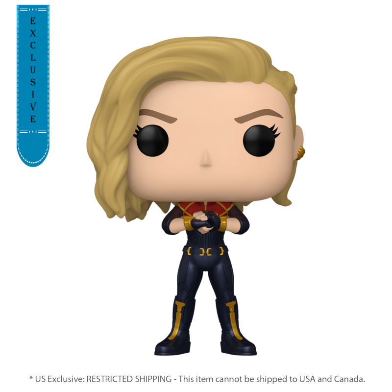 The Marvels (2023) - Captain Marvel (US Exclusive) Pop! Vinyl Figure
