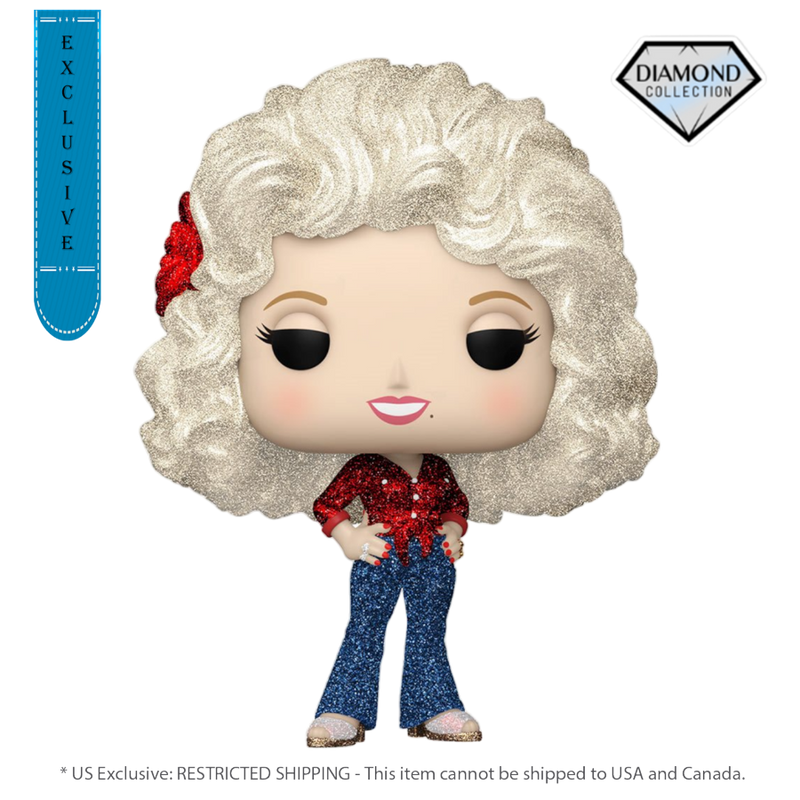 Dolly Parton - 1977 Tour (US Exclusive) Diamond Glitter Pop! Vinyl Figure