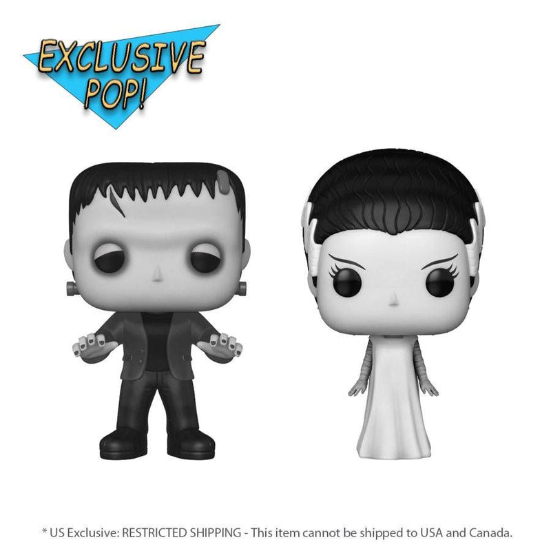 Universal Monsters - Frankenstein & Bride (US Exclusive) Pop! Vinyl 2 Pack