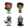 The Little Mermaid (1989) - Ariel, Prince Eric, Scuttle & Ursula (US Exclusive) Pop! Vinyl 4 Pack
