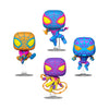 Miles Morales - Blacklight (US Exclusive) Pop! Vinyl Figure 4 Pack