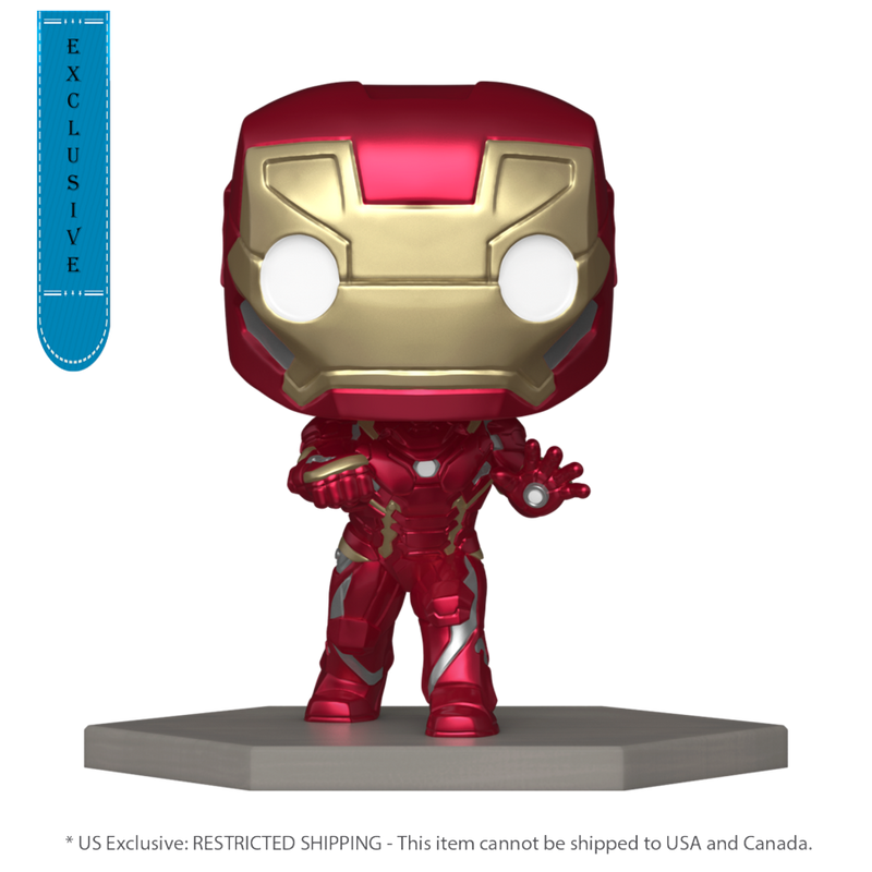 Captain America 3: Civil War - Iron Man (US Exclusive) Build-A-Scene Pop! Vinyl Figure