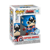 Marvel Comics - Captain America 60th Anniversary with Pin (US Exclusive) Pop! Vinyl Figure