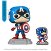 Marvel Comics - Captain America 60th Anniversary with Pin (US Exclusive) Pop! Vinyl Figure