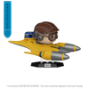 Star Wars - Anakin Skywalker in Naboo Starfighter (with R2-D2) US Exclusive Pop! Ride