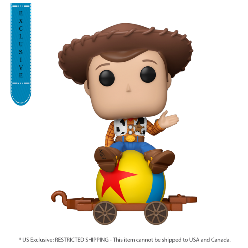 Disney: D100 - Woody (US Exclusive) Pop! Train Carriage Figure
