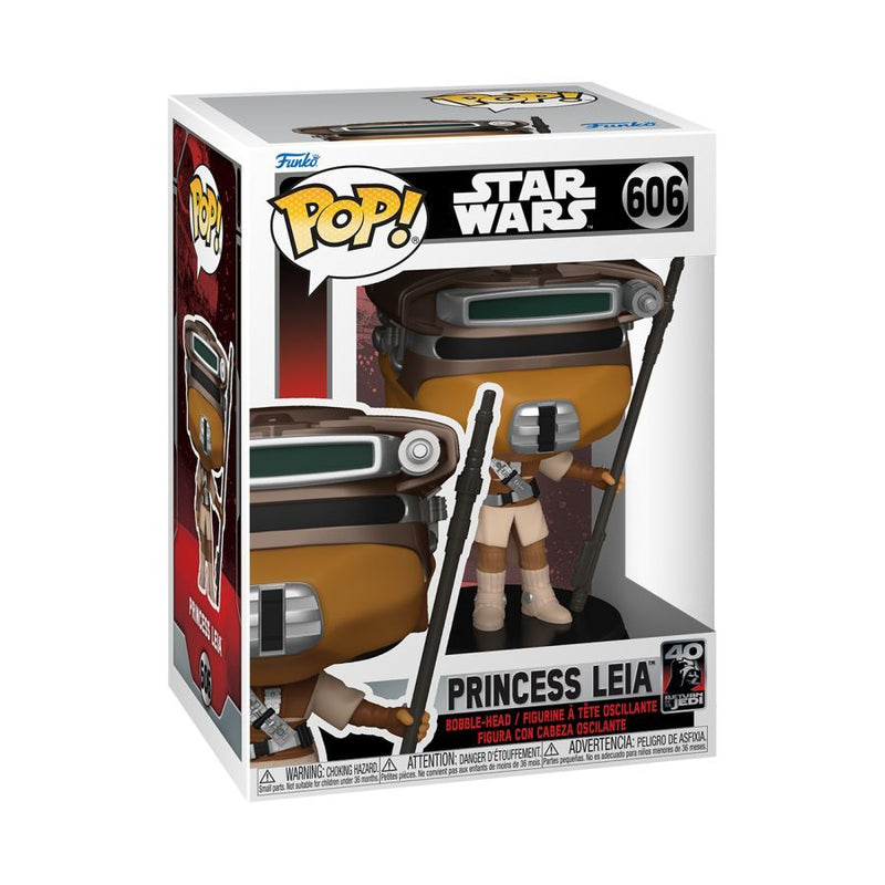 Star Wars: Return of the Jedi 40th Anniversary - Leia Boushh Pop! Vinyl Figure