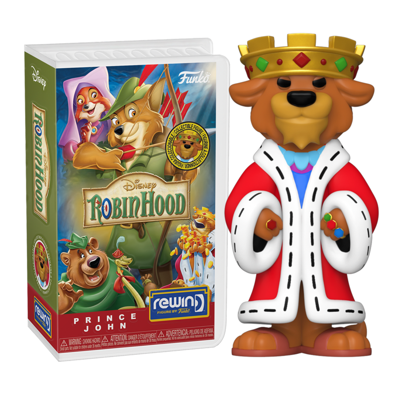 Robin Hood (1973) - King Richard (Chance of Chase) Rewind Figure