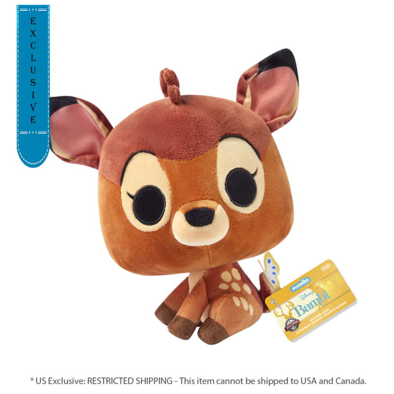 Bambi - Bambi with Flowers 7 Inch Pop! Plush
