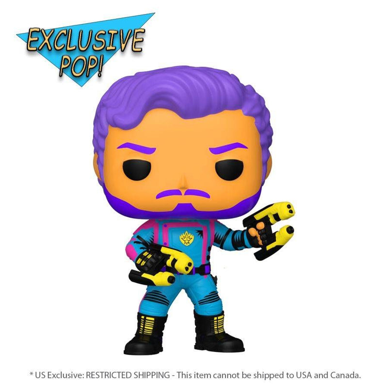 Guardians of the Galaxy 3 - Star-Lord (US Exclusive) Blacklight Pop! Vinyl Figure