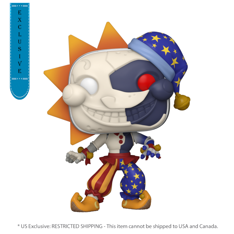Five Nights at Freddys: Security Breach - Sun/Moon Metallic (US Exclusive) Pop! Vinyl Figure