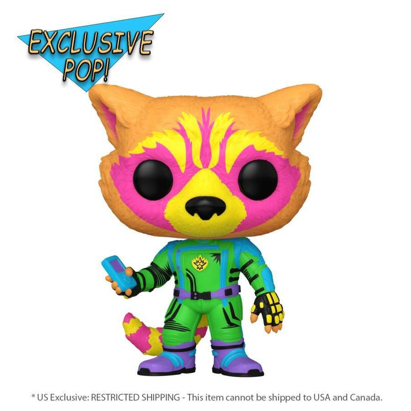 Guardians of the Galaxy 3 - Rocket (US Exclusive) Blacklight Pop! Vinyl Figure