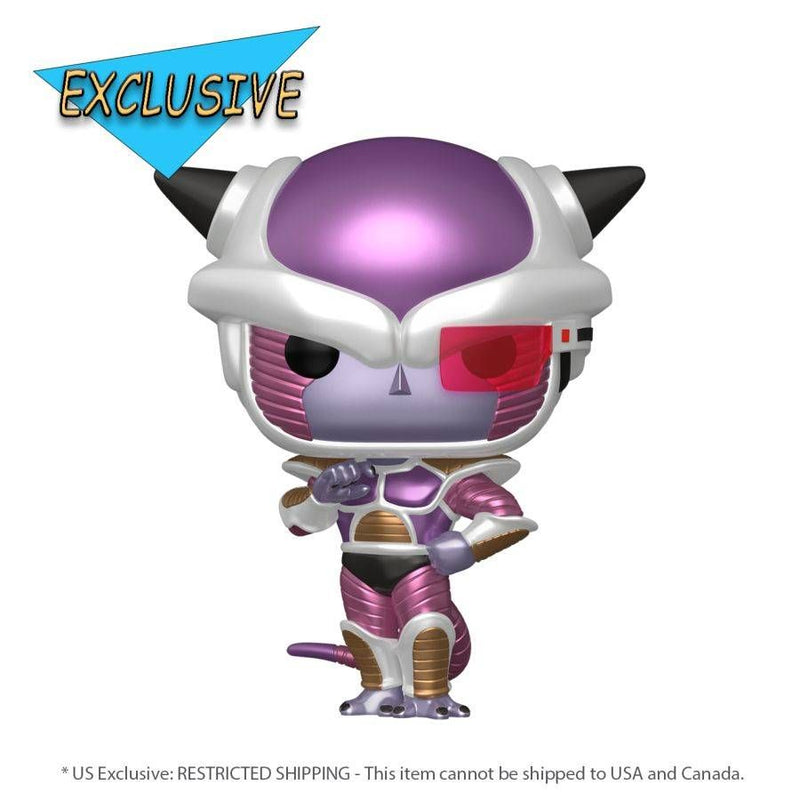 Dragon Ball Z - First Form Frieza Metallic (US Exclusive) Pop! Vinyl Figure