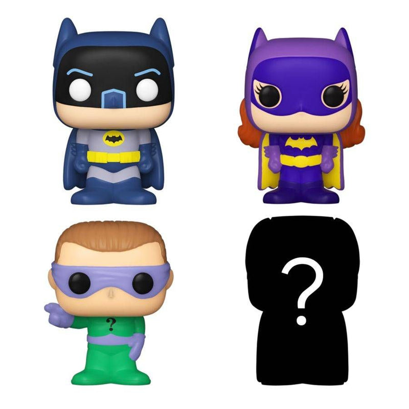 DC Comics - Batman 1966 Bitty Pop! 4 Pack