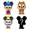 Disney - Sorcerer Mickey & Friends Bitty Pop! 4 Pack