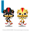 Sonic - Shadow and Super Shadow (US Exclusive) Glow Pop! Vinyl Figure 2 Pack