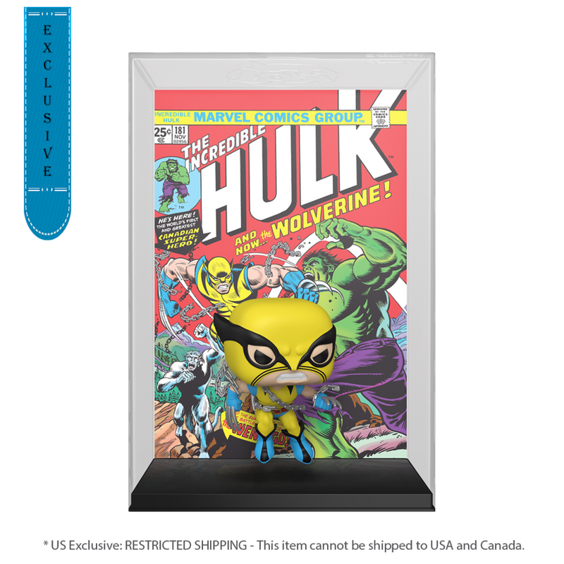 Marvel Comics - Wolverine #181 (US Exclusive) Pop! Comic Cover