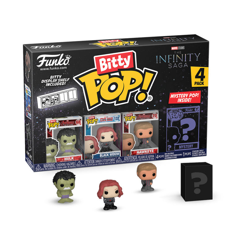 Marvel Comics - Hulk Bitty Pop! 4 Pack