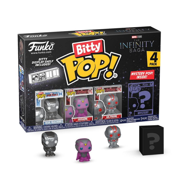 Marvel Comics - Iron Man Bitty Pop! 4 Pack