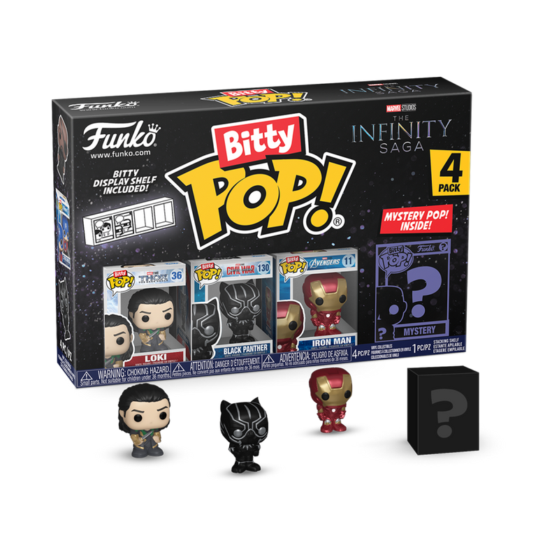Marvel Comics - Loki Bitty Pop! 4 Pack