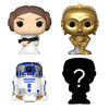 Star Wars - Princess Leia Bitty Pop! 4 Pack