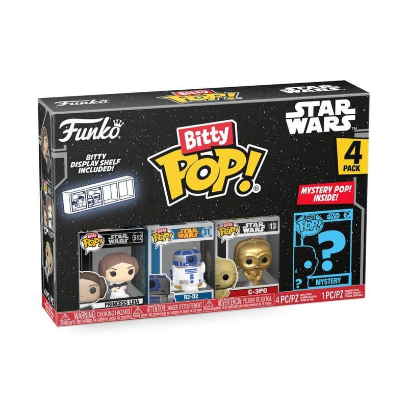 Star Wars - Princess Leia Bitty Pop! 4 Pack