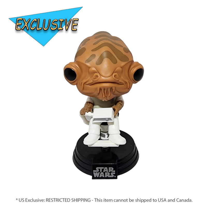 Star Wars - Admiral Ackbar with Chair (US Exclusive) Pop! Vinyl Figure