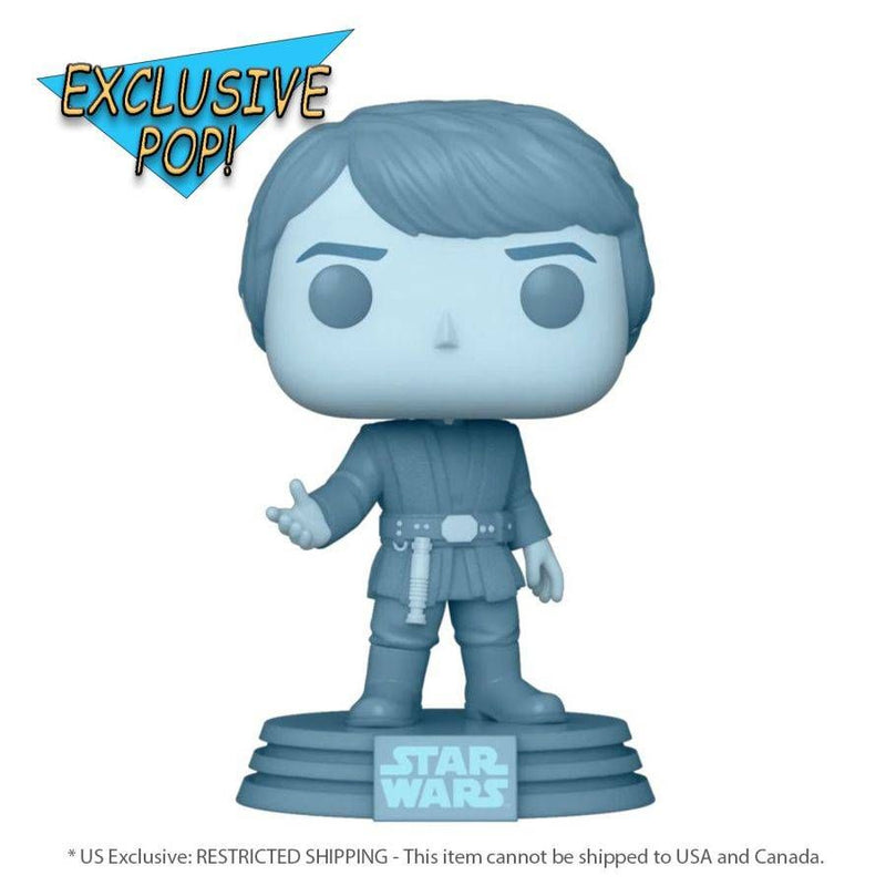 Star Wars: Return of the Jedi 40th Anniversary - Holo Luke Glow (US Exclusive) Pop! Vinyl Figure