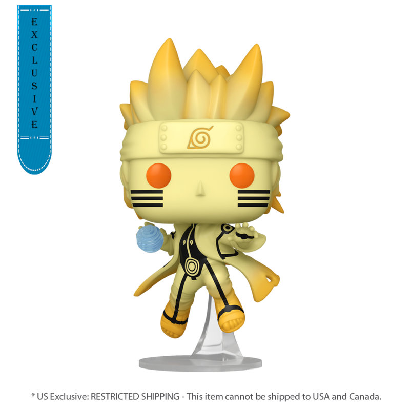 Naruto - Naruto Uzumaki (Kurama Link Mode) US Exclusive Pop! Vinyl Figure