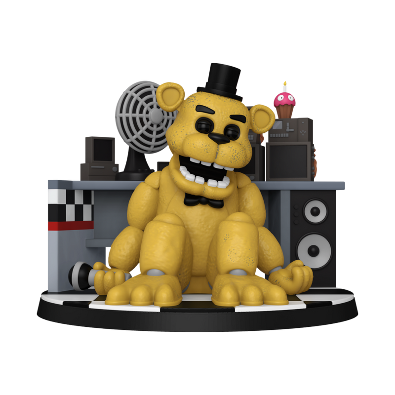 Five Nights at Freddys - Golden Freddy Vinyl Statue