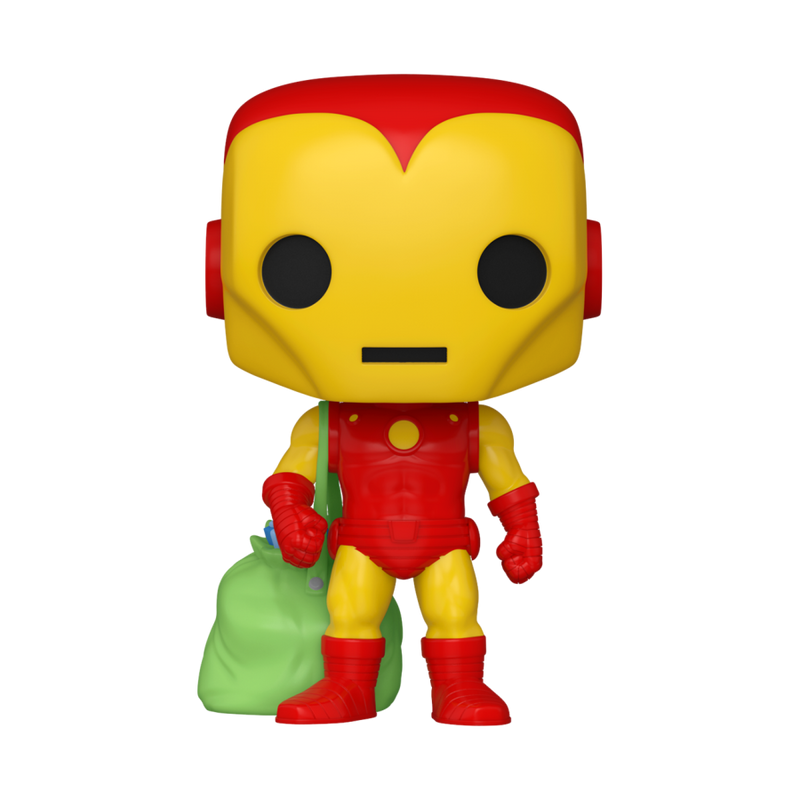 Marvel Comics - Iron Man with Bag Holiday Pop! Vinyl Figure