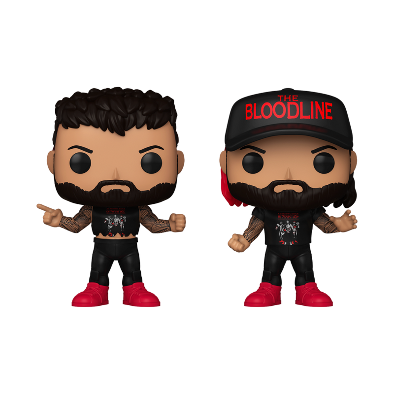 WWE - Uso Brothers Pop! Vinyl Figure 2 Pack