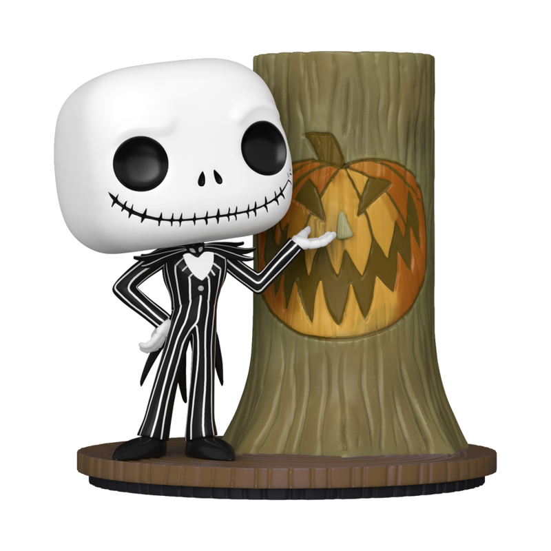 The Nightmare Before Christmas - Jack with Halloween Town Door 30th Anniversary Pop! Deluxe