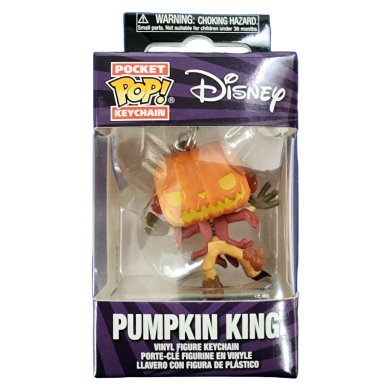 The Nightmare Before Christmas - Pumpkin King 30th Anniversary Pop! Keychain