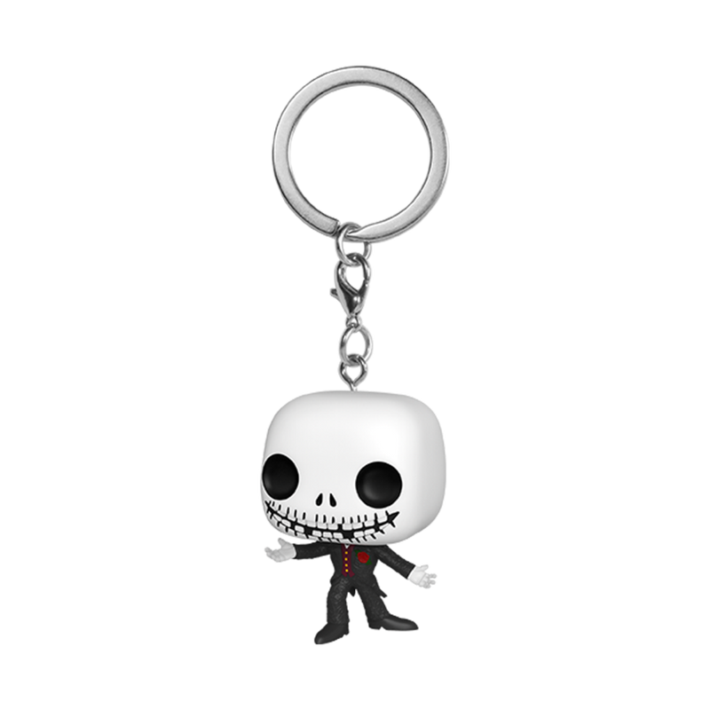 The Nightmare Before Christmas 30th Anniversary - Formal Jack Pop! Keychain
